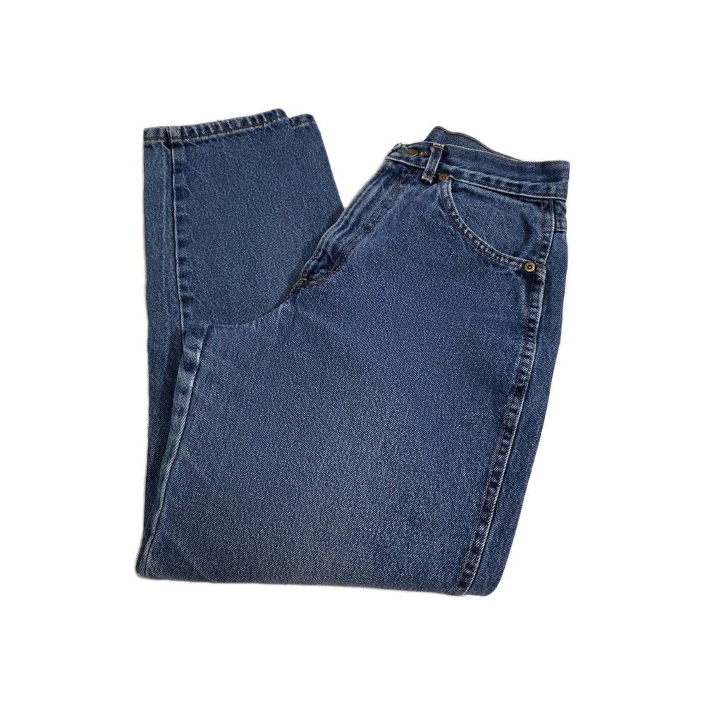 CHIC Tapered Leg High Rise Jeans  Women's Size 8P Vintage 80s 90s Mom Jeans